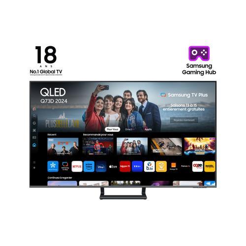 TV LED SAMSUNG TQ75Q73D QLED 100HZ 4K 190CM 2024