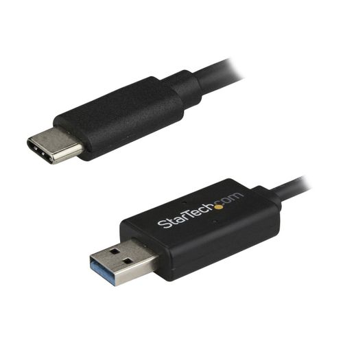 StarTech.com Câble USB 3.0 de transfert de données - USB-C vers USB A - Câble USB - 24 pin USB-C (M) pour USB type A (M) - USB 3.0 - 2 m - noir