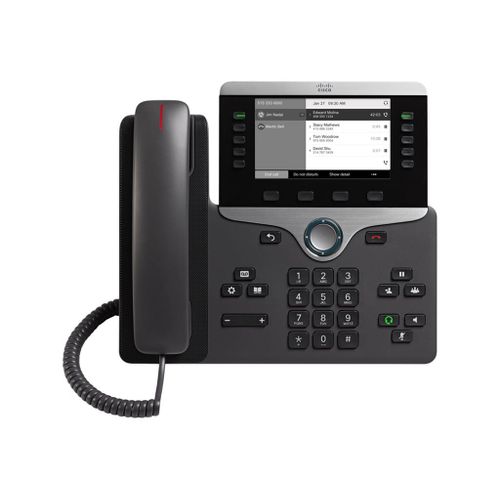 Cisco IP Phone 8811 - Téléphone VoIP - SIP, RTCP, RTP, SRTP, SDP - 5 lignes