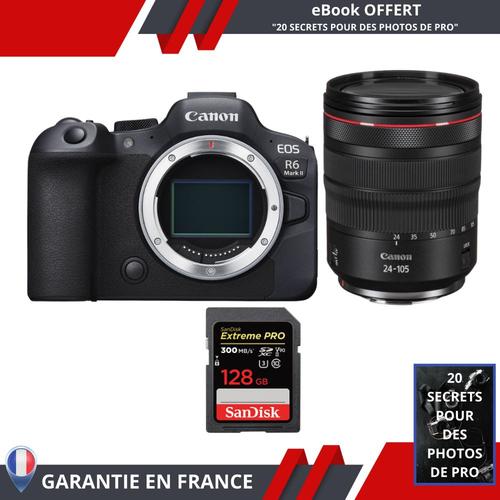 Canon EOS R6 Mark II + 2 SanDisk 64GB Extreme PRO UHS-II 300 MB/s + 3 Canon  LP-E6NH