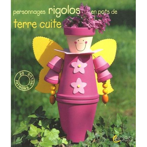 Personnages Rigolos En Pots De Terre Cuite
