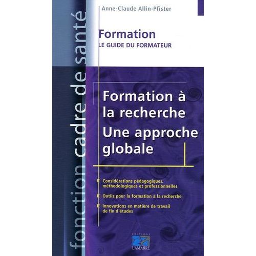 Formation À La Recherche - Une Approche Globale