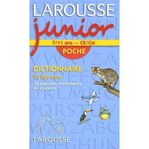Larousse Junior Poche - Ce-Cm, 7-11 Ans