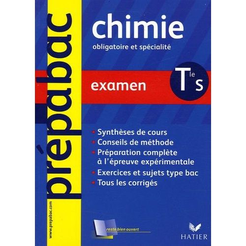 Chimie Tle S - Examen