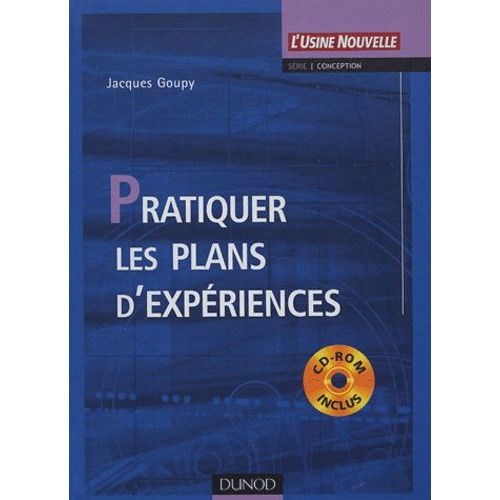 Pratiquer Les Plans D'expériences - (1 Cd-Rom)