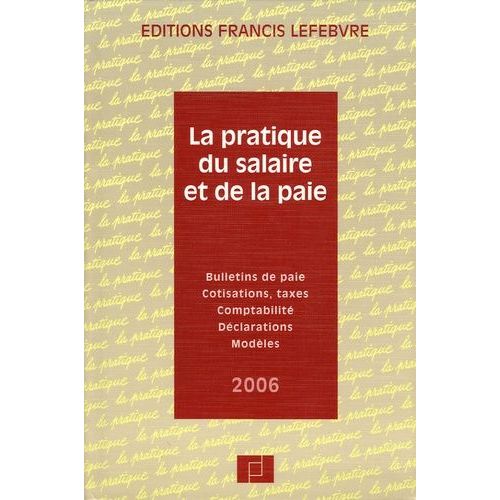 La Pratique Du Salaire Et De La Paie