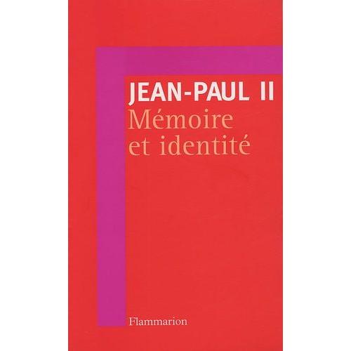 Mémoire Et Identité - Conversations Au Passage Entre Deux Millénaires