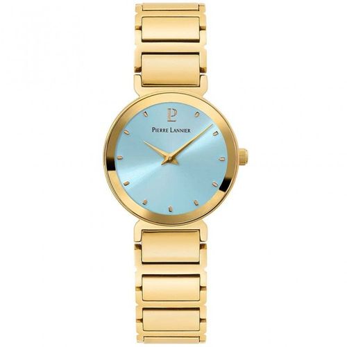 Pierre Lannier Ligne Pure Montre Femme Acier Doré 036n562
