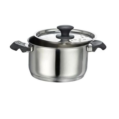 Faitout Gris En Inox 20 Cm Carrefour Home - Le Faitout