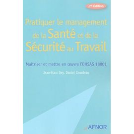 Pratiquer Le Management De La Santé Et De La Sécurité Au Travail - Maîtriser Et Mettre En Oeuvre L'ohsas 18001