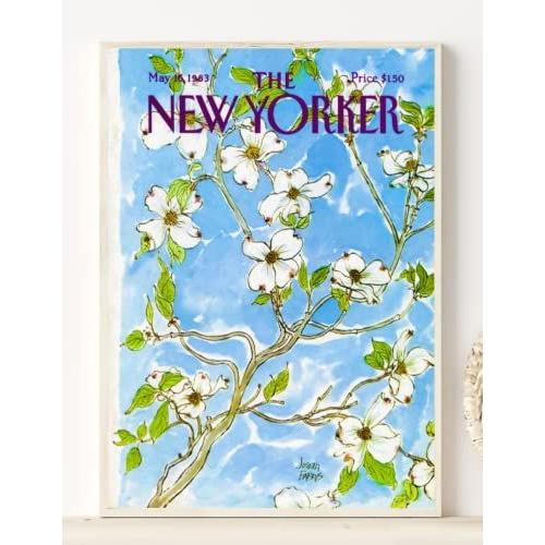 New Yorker Magazine Print, 300 Dpi High Quality Jpeg Images For Download, Magazine Cover Print, Vintage Retro Poster, Gallery Wall, Wall Art Print