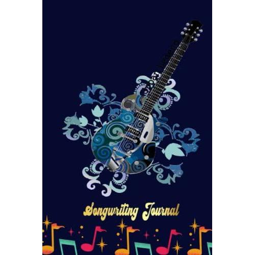 Urban Legend Grunge Guitar Large Gif Transparent B Songwriting Journal: Blank Sheet Music 100 Pages For Music, Writing Your Own Lyrics, Melodies And Chords, For Musicians, Chord