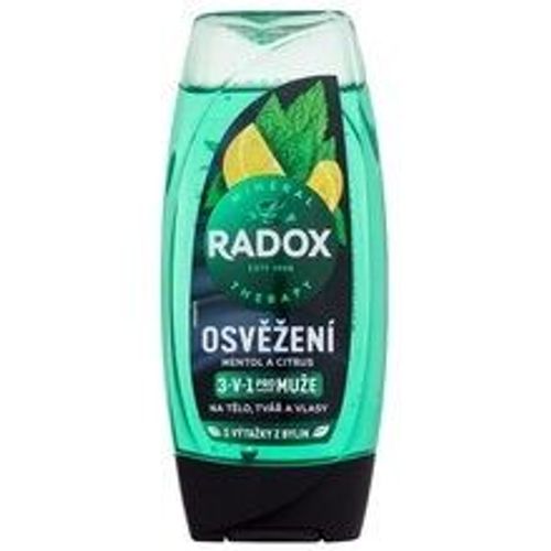 Radox - Refreshment Menthol And Citrus 3-In-1 Shower Gel - Sprchový Gel 225ml 