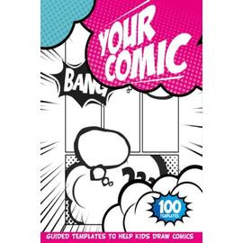 Comic Nero Anime Art Supplies For Teens: Blank Comic Book to Create Your  Own Comics for Teens Kids and Adults with 100 Variant Templates 