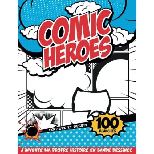 CRÉATION FILLE 10 ANS: Activités Manuelles Comics Pour Enfants Pour  Pratiquer L'écriture Et Le Dessin De La Bande Dessinée Durant Les Vacances  De Fin
