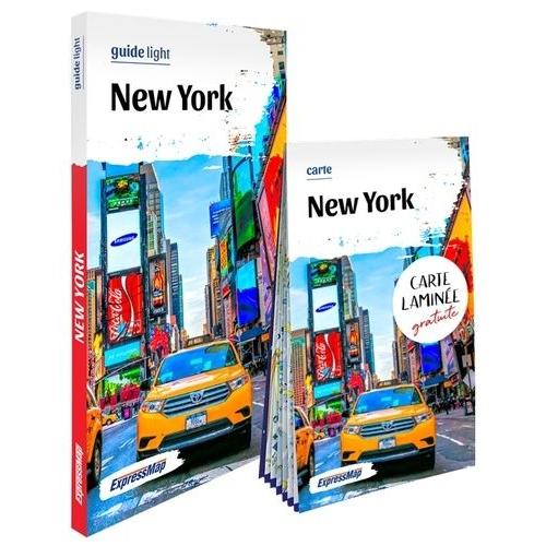 New York - Avec 1 Carte Laminée 1/16 000