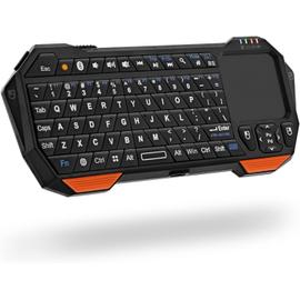 TD® Mini Clavier Sans Fil Bluetooth qwerty USB ordinateur TouchPad