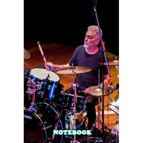 Notebook : Steve Gadd Bee Gees Musical Group Blank Lined Notebook Journal For Writing 100 Pages, Thankgiving Notebook Present, Gifts For Fan #501