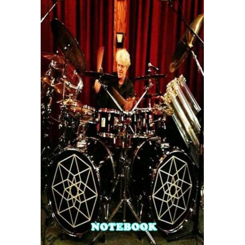 Notebook : Stewart Copeland The Police Band Lined Notebook Journal, 100 Pages - Thankgiving Notebook Blank Ruled Writing Journal #161