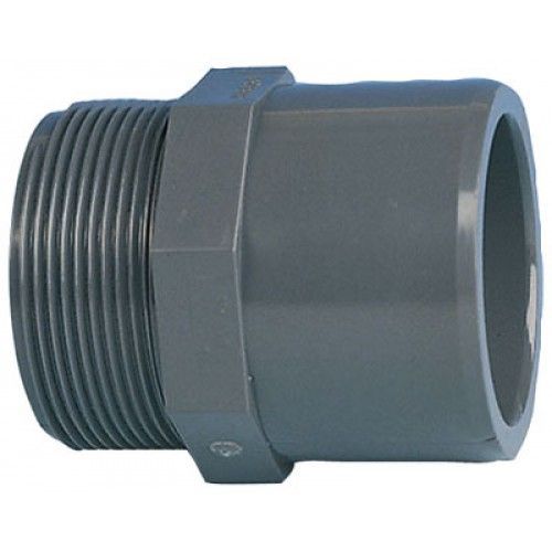 Embout PVC pression à coller Ø Femelle 50 Ø mâle 63 Ø filetage mâle 40/49 CODITAL