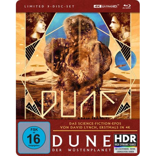 Dune - Der Wüstenplanet - Steelbook Edition (4k Ultra Hd) (+ 2 Brs) [Blu-Ray]