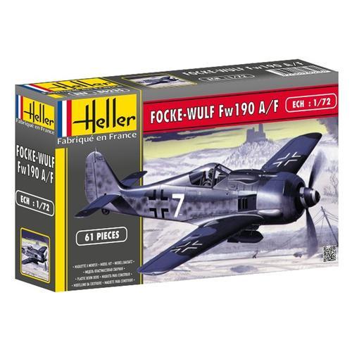 Maquette Avion Focke Wulf Fw 190 A8/F3-Heller