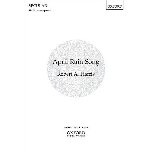 April Rain Song: Vocal Score