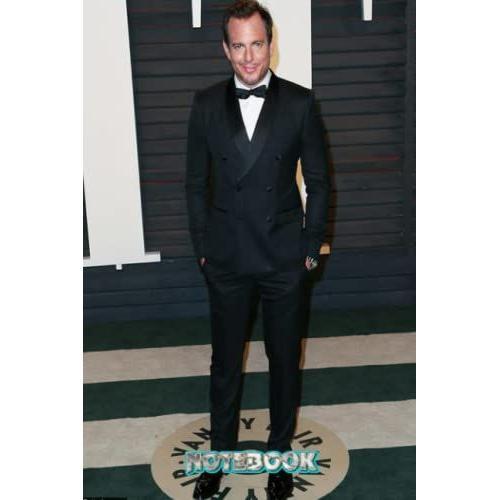 Notebook : Will Arnett Lined Notebook Composition Large 6 X 9" 105 Pages Thankgiving Notebook , Home Or Work #729