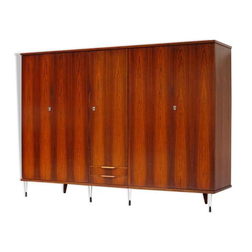 Armoire En Palissandre Annes 1960 Bois