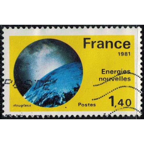 France 1981 Oblitéré Used Grandes Réalisations Energies Nouvelles Y&t 2128 Su