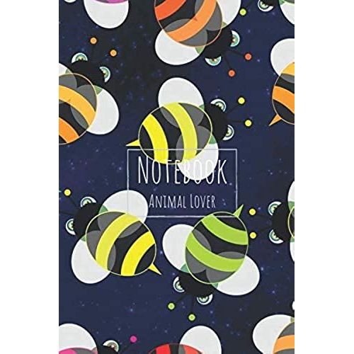 Animal Lovers Lined Notebook / Journal / Diary For Men And Women: 120 Pages, 6 X 9 Inches , Gift Family, Friends, Yourself This Notebook, Customized Journal, Diary