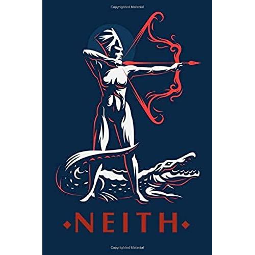 Notebook: Neith Egyption God : Neith (Goddess): Journal To Write - College Ruled Size 6" X 9", 125 Pages , Egyption Gift