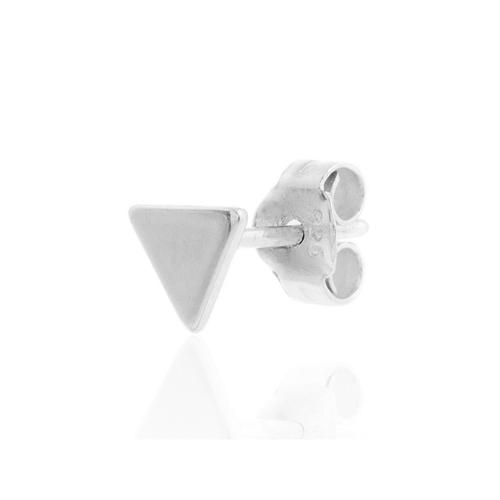 Piercing Agatha Triangle Argent Ligne Equilatero