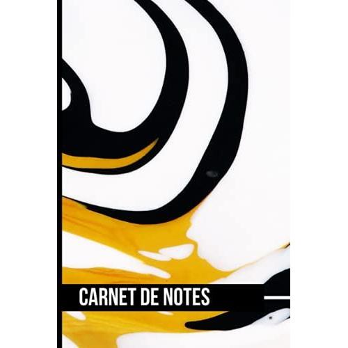 Carnet De Notes Journal Motif Peinture Abstraite