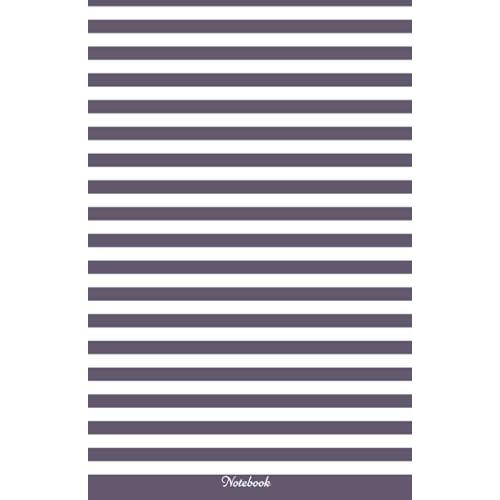 Fruits And Vegetable Inspired Fig Purple And White Striped Journal Notebook With Lined Interior Pages. Organize Your Life By Color!: Sized For Purses, ... The Colors Of Healthy Fruits And Vegetables)