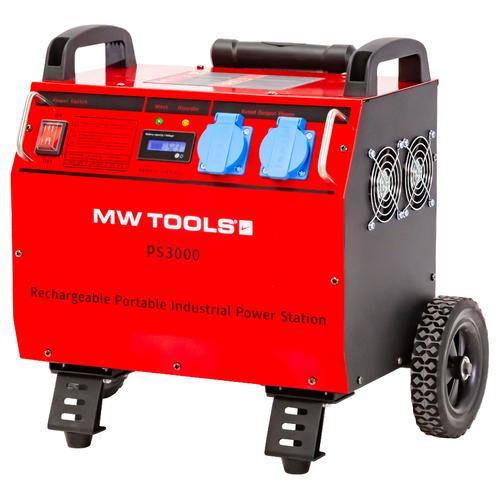 Station de charge batterie portable 230V 676Ah 3.5kW MW-Tools PS3000