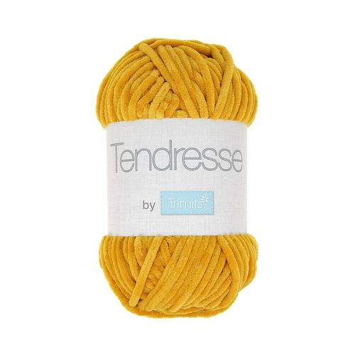 Fil Chenille Tendresse 100gr De Trimits : Douceur Et Confort Pour Toutes Vos Créations 104 Jaune