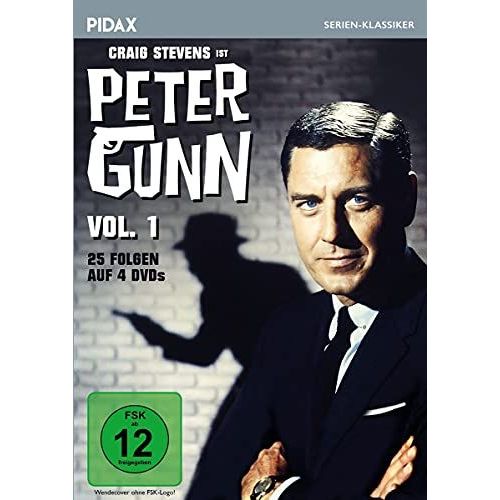 Peter Gunn, Vol. 1 / 25 Folgen Der Kult-Krimiserie Mit Craig Stevens (Pidax Serien-Klassiker) [4 Dvds]