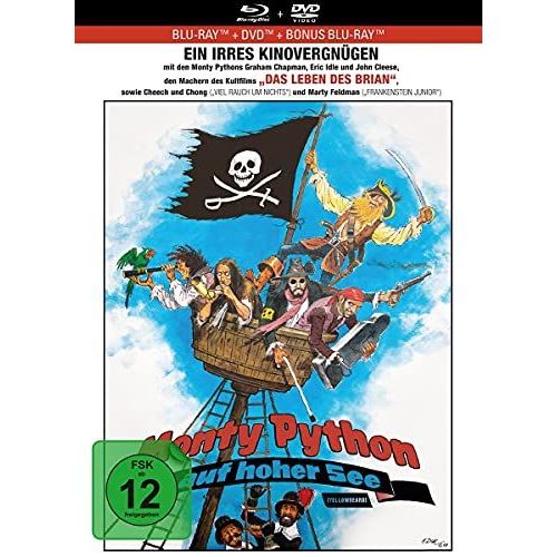 Monty Python Auf Hoher See (Dotterbart) - 3-Disc Limited Collector's Edition Im Mediabook ( + Dvd + Bonus-Blu-Ray)