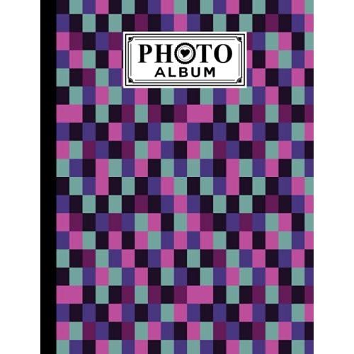Photo Album: Large Photo Albums With Writing Space Memo, Extra Large Capacity Picture Album | Premium Square Cover By Karolina Albers