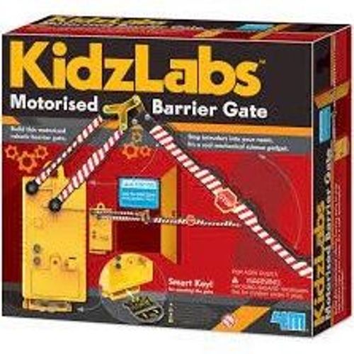 4m Kidzlabs: Gemotoriseerde Slagpoort 64cm, Met Slimme Sleutel Voor Het Openen Van De Poort, Met Gedetailleerde Instructies, Werkt Op 2x1.5v Aaa Batterijen (Niet Inbegrepen), In Doos, 5+