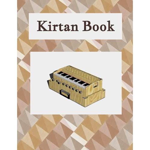 Sikh Punjabi Kids Or Adults Kirtan Keertan Wide Ruled Notebook Lined To Write Shabads Sargums For Harmonium Vaaja Or Notes For School