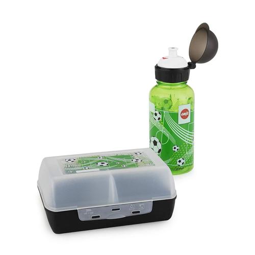 Set Gourde + Boîte À Goûter Football Emsa 518140