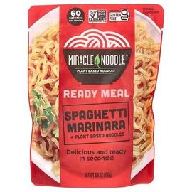 Miracle Noodle, Prêt-À-Manger, Spaghettis Marinara + Nouilles À Base De Plantes, 280 G
