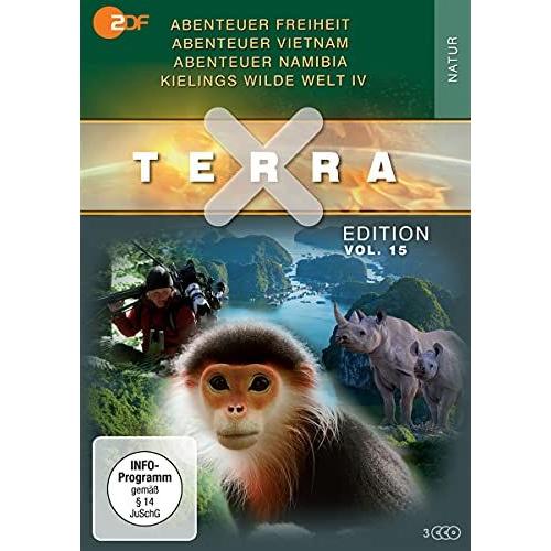 Terra X - Edition Vol. 15: Abenteuer Freiheit / Abenteuer Vietnam / Abenteuer Namibia / Kielings Wilde Welt Staffel 4 [3 Dvds]