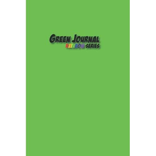Green Journal: Rainbow Series