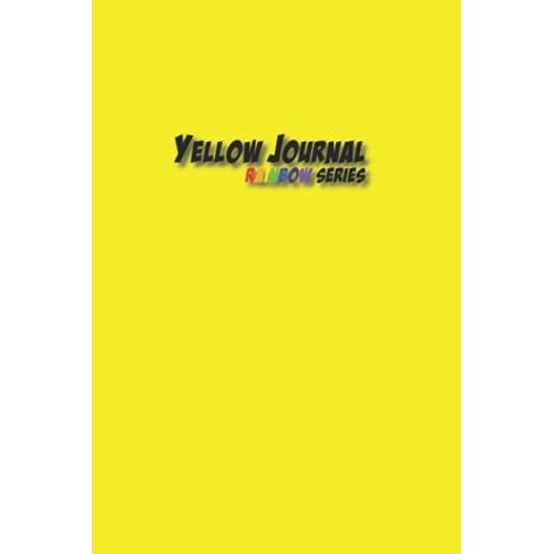 Yellow Journal: Rainbow Series