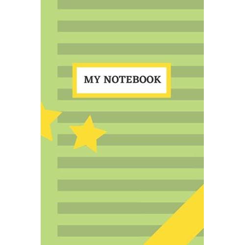 My Notebook: Green And Yellow Notebook