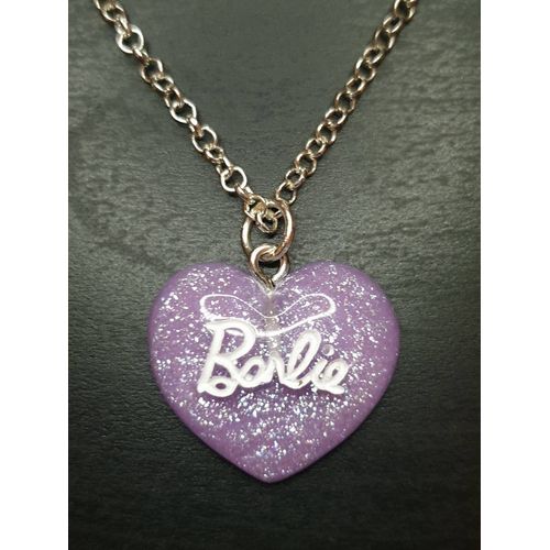 Collier Fantaisie "Barbie" Violet