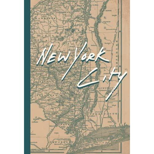 New-York City: Petit Carnet De Note De Poche Vintage. A6 - Ligné.